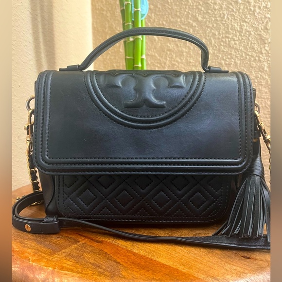 Tory Burch Handbags - TORY BURCH FLEMING SATCHEL